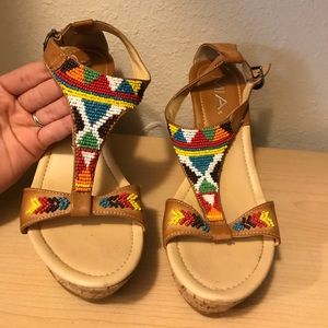MIA Beaded Wedges ✨